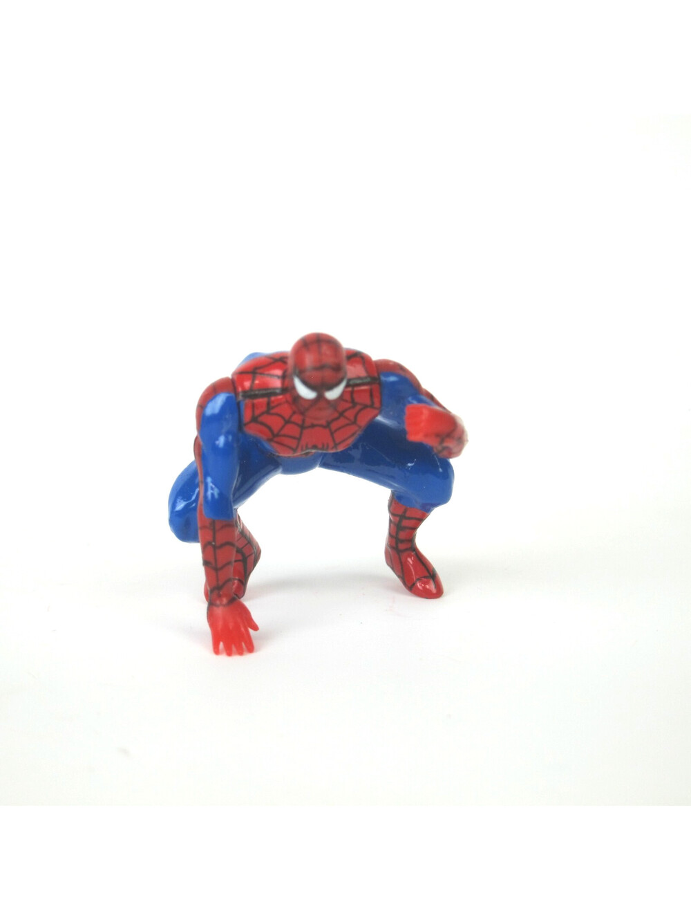 Vintage 1994 ToyBiz Spider-Man Die-cast Action Figure Crouch Marvel Web of Steel